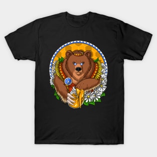 Hippie Bear T-Shirt